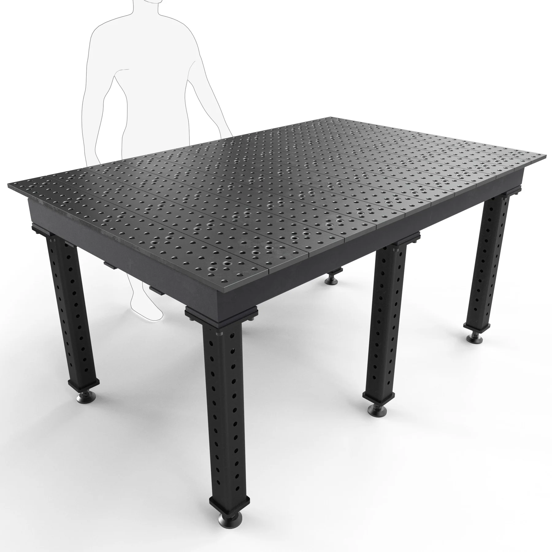 6x4 welding table