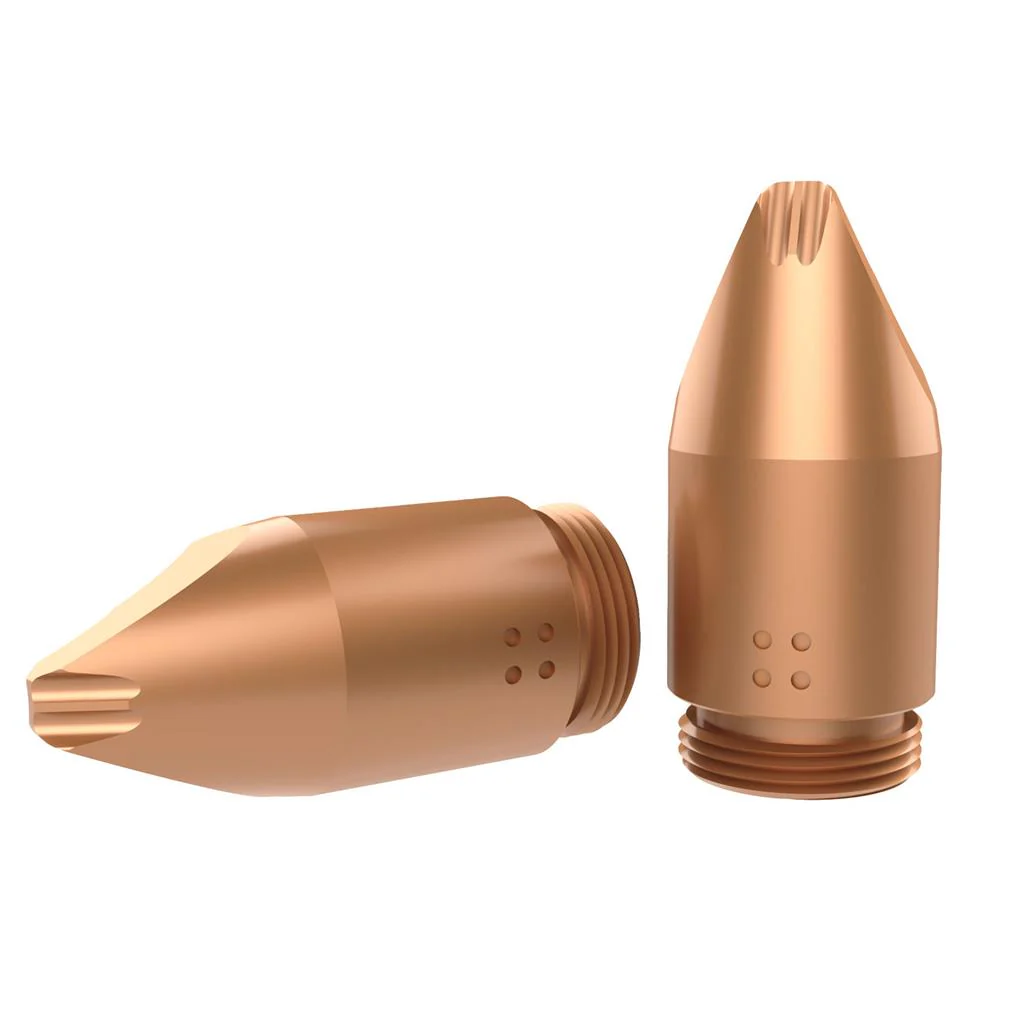 copper double wire feeder nozzle