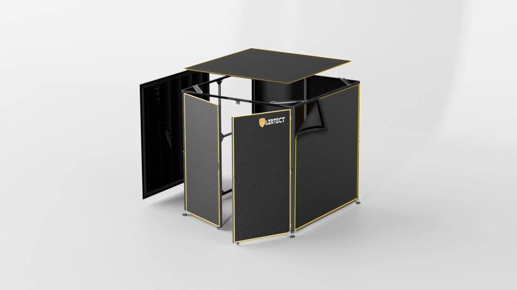 laser welding enclosure roof black