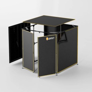 laser welding enclosure roof black